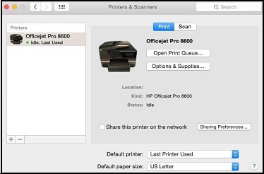 Hp printer updates for mac